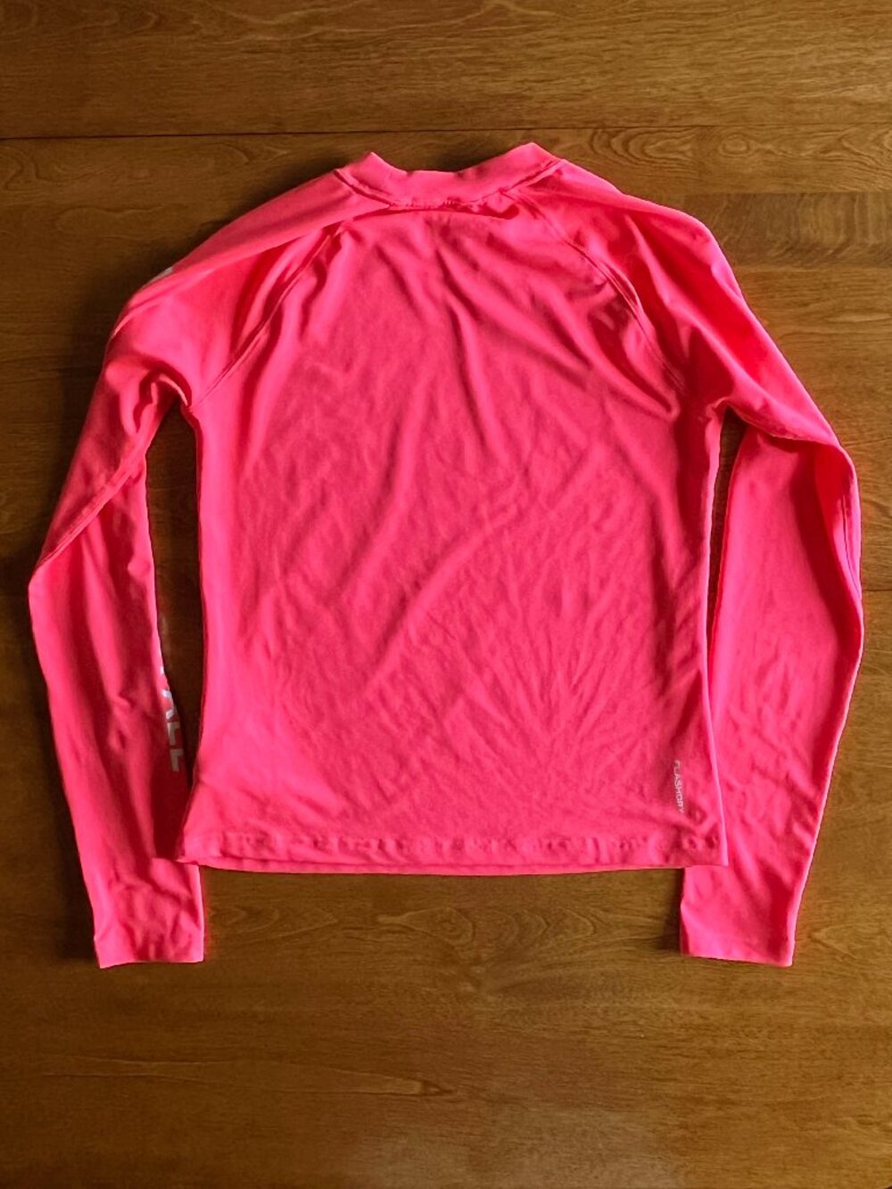 The North Face bright pink long-sleeve swim shirt L - Picture 8 of 12